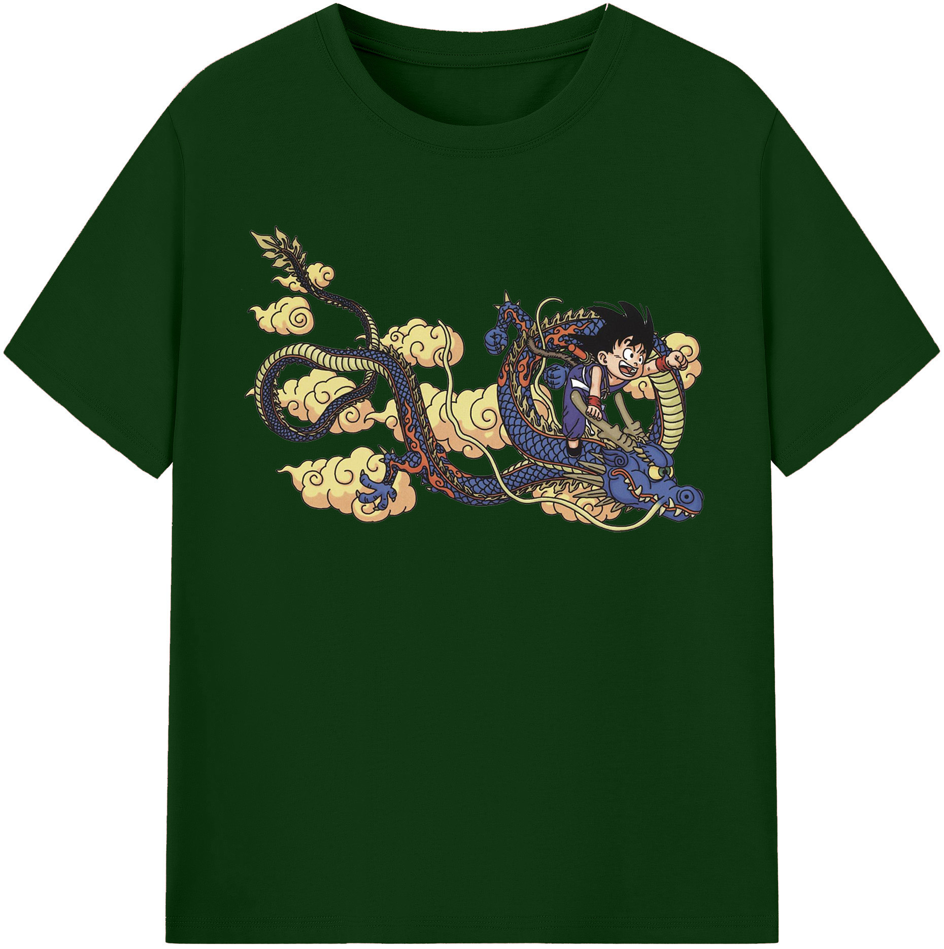 ドラゴンボール 神龍 シェンロン DRAGON BALL Shenron 綿100％半袖Tシャツ（フロントプリント）